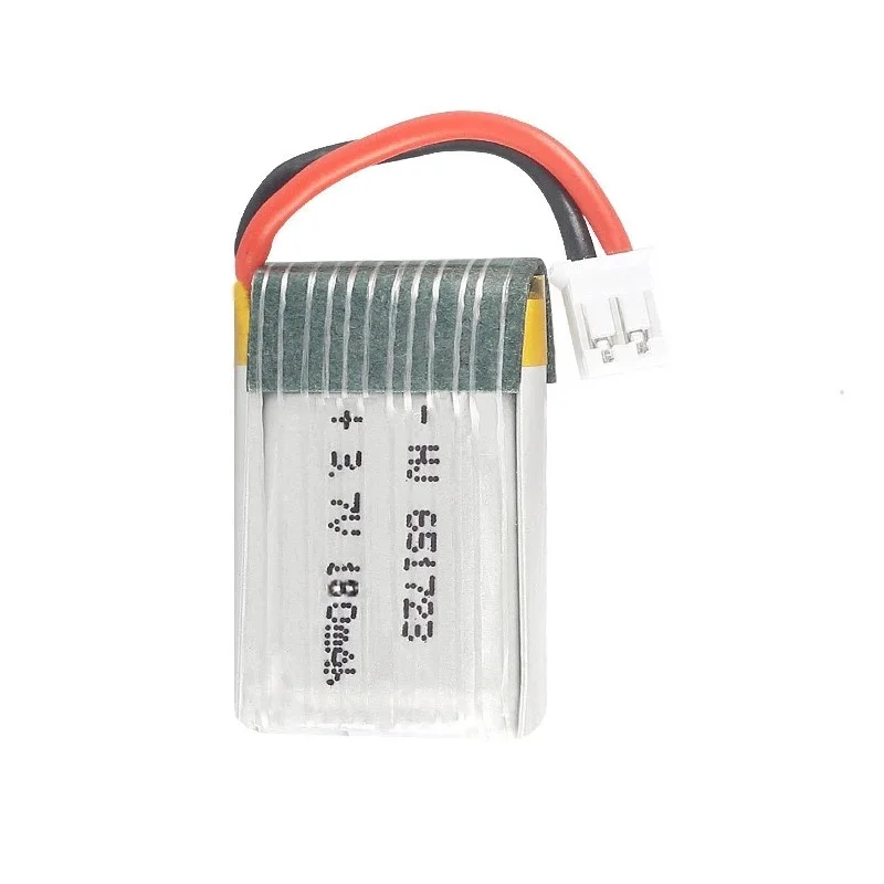1/3/5/10/20Pcs 3.7v 180mah 651723 LIPO Battery For JJRC H36 E010 E010C E011 E013 F36 NH010 Battery RC Quadcopter Spare parts
