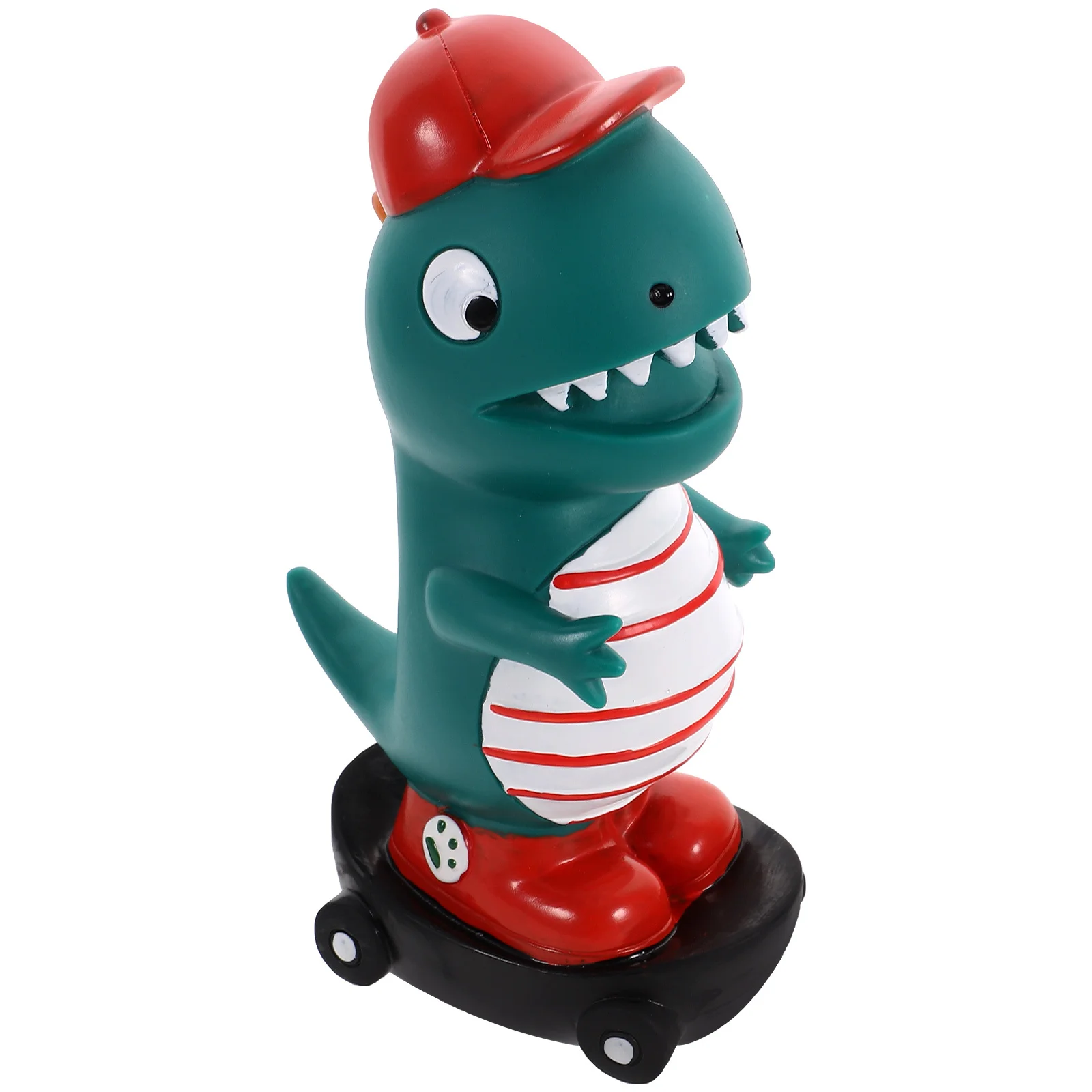 

VICASKY Dinosaur Piggy Bank Vinyl Container Cute Animal Money Box for Kids Boys Girls Novelty Savings Bank