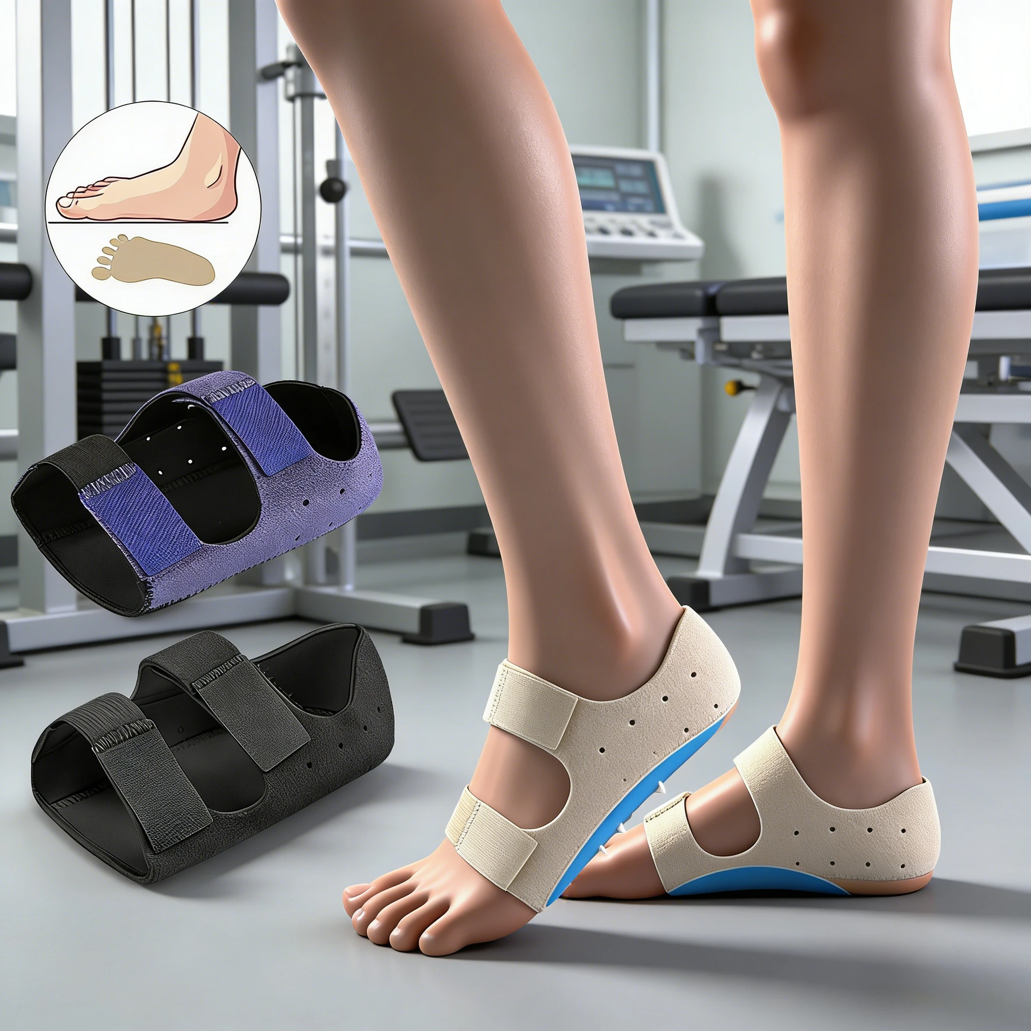 2026 New 2 in 1 Arch Support Heel Sleeves With Flat Foot Cushion Soft Shock Absorbing Foot Care Protector