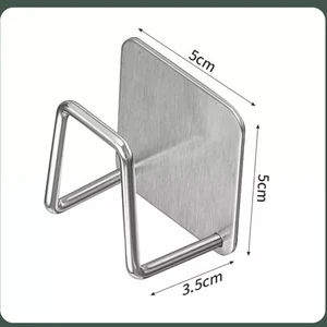 Lagergestell aus rostfreiem Stahl, Rack an der Topfabdeckwand, Lagerregal der unteren Schnittplatte des Schranks montiert 10 Hauptverkaufshop für Store - №2