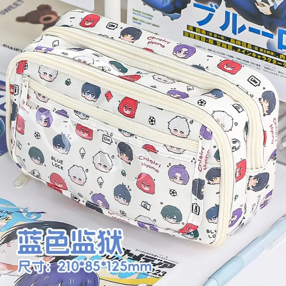 Anime Blue Lock Itabag Pain Pouch Kawaii Federmäppchen Cartoon Schreibwarenhalter Tasche Stiftetui Schüler Schulbedarf Kinder Geschenk