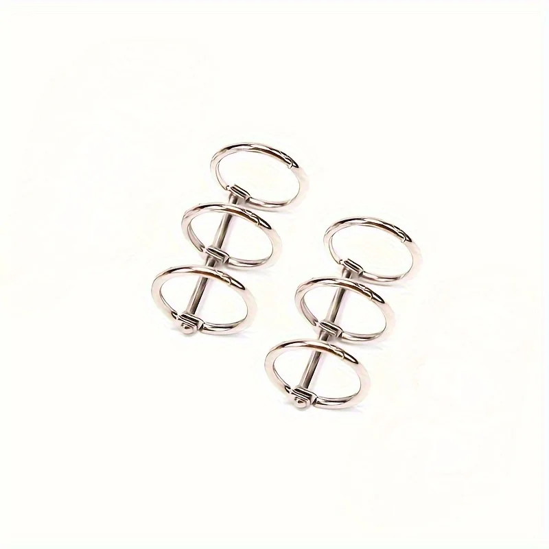 Durable Metal Binder with 3 Rings for DIY Projects