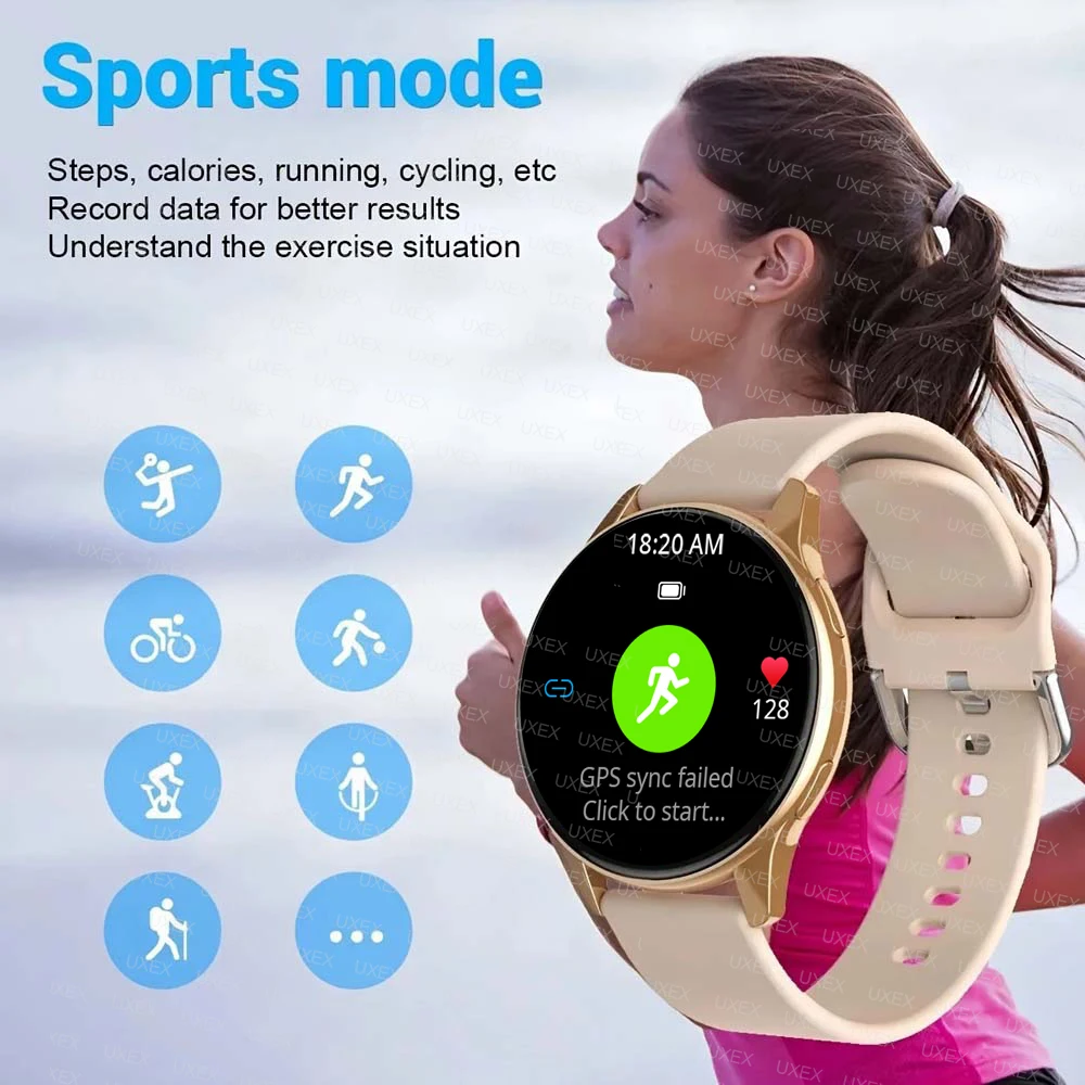 HD Pro Smart Watch Full Screen Global Version Health Tracking Women Men Delicacy Bluetooth Call Alarm Clock Smartwatch Sport New