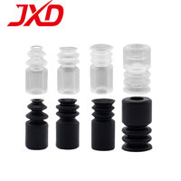 JXD SMC BT-4/5/7/9 Mini Round Vacuum Sucker White Silicone 4MM 5MM 7MM 9MM Black NBR Flat Vacuum Suction Cup