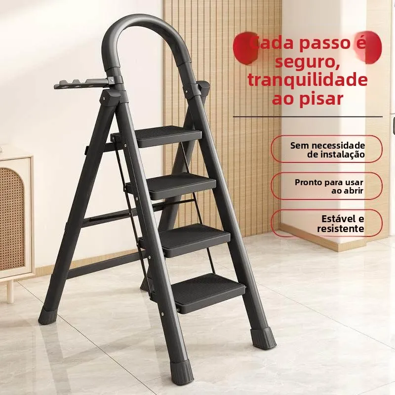 thickened-ladder-indoor-portable-foldable-retractable-home-use-versatile-human-word-ladder-staircase-with-pulling-car-rope-net