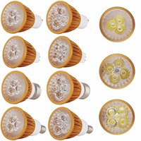 Dimmable GU10 MR16 LED Bulb Spot Light 9W 12W 15W 110V 220V Led Spotlights Warm Natural Cool White gu 10 LED lamp For Home Decor