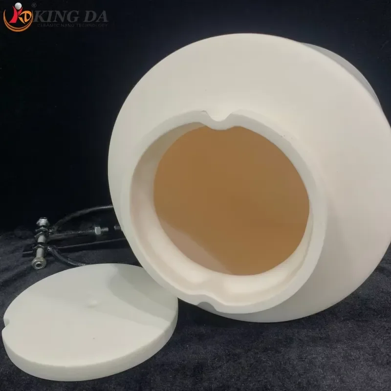 i Lab Use Industrial Ceramic Corundum Grinding Jar for Rolling Ball Mill Powder Processing
