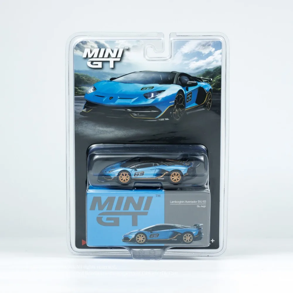 MINIGT 1:64 Mazda RX-7-785 Lamborghini SVJ-63-784 Datsun HKS V1-144 Static Diecast Alloy Model Car Collection Toy Birthday Gift