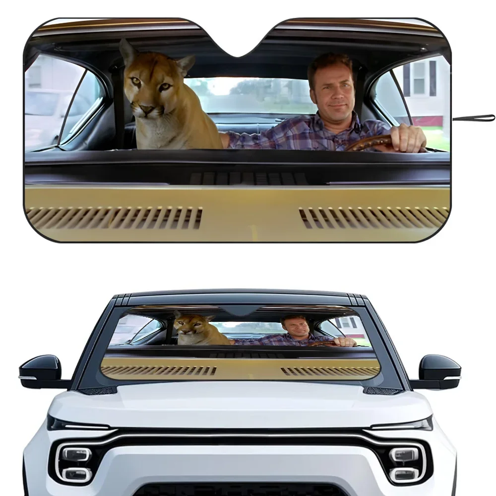 

T-Tallaga Nights Car SunSha Heat-insulating Aluminum Film Windshield Sunshas UV Rays Blocks Car Sun Visor Protector