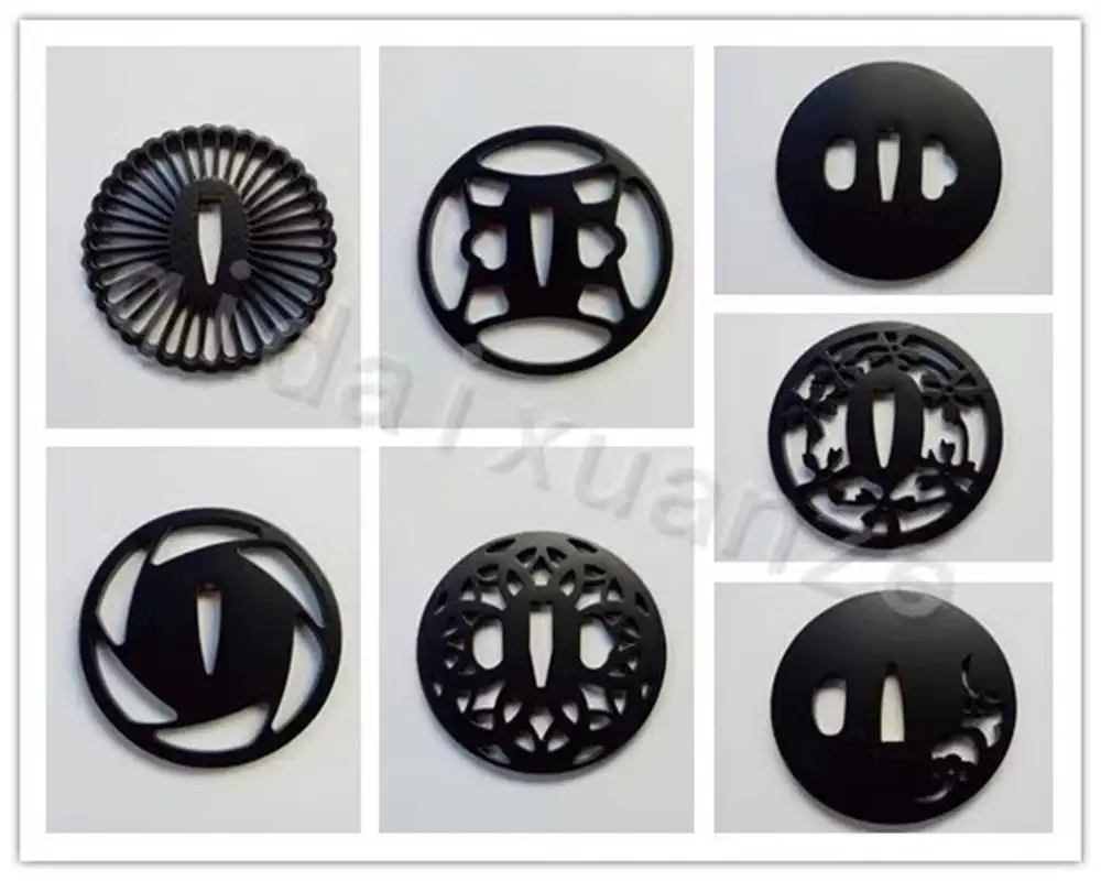 

Universal Tsuba Handguard for Japanese Katana Sword, Samurai Katana Sword, Exquisite Iron Accessories