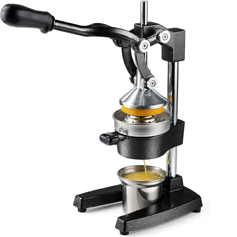 

Manual Hand Juice Maker Commercial Stainless Steel Lemon Heavy Duty Eco Friendly Small Batch Easy Clean Kitchen Gadget Juicer