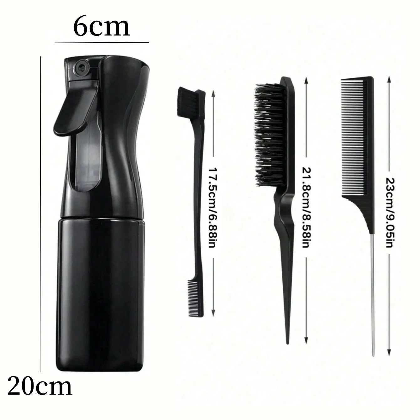 High Quality Hair Comb Set - 20 PCS Rat Tail Styling Combs Pick for Curly - Teasing Parting Fine Professional Barber Cutting