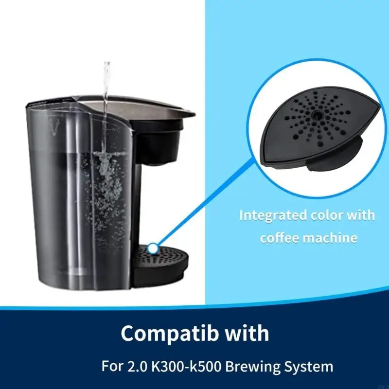 R9CD Praktische waterafvoerbak Vervangende onderdelen Lekbak Plastic koffiezetapparaat Waterbak voor K400 K500 koffiezetapparaat