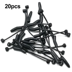 10/20/50pcs Carp Fishing Hook D-Rig Kickers Hook Anti Tangle Sleeves For Ronnie Rigs Fishing Tackle Accessories