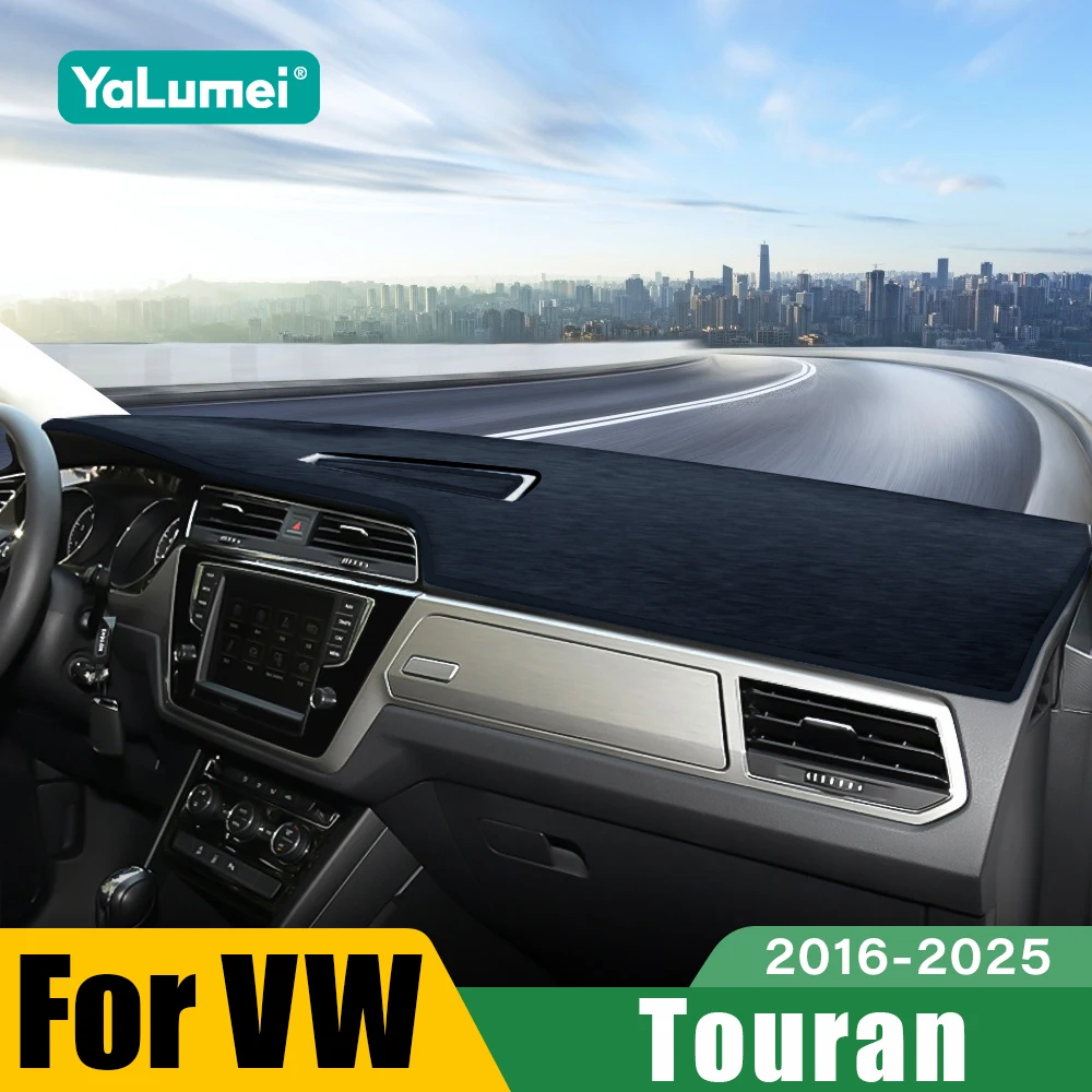 

Для Volkswagen VW Touran 5T 5T1 MK2 2016 2017 2018 2019 2020 2021 2022 2023 2024 2025 автомобильный солнцезащитный козырек на приборную панель аксессуары