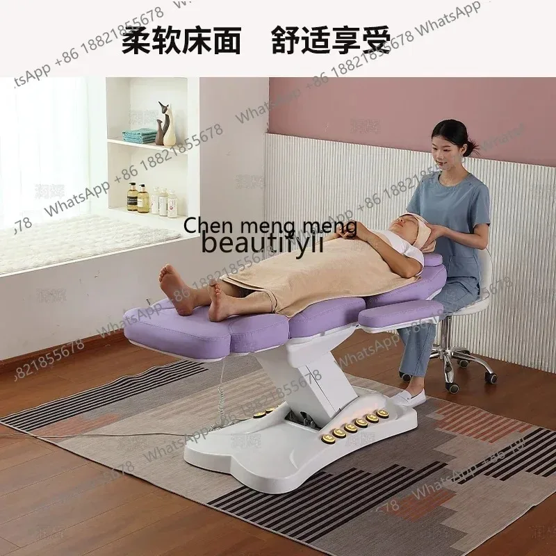 

A R Электрическая подъемная косметическая кровать, специальная стоматологическая кровать для подъема ушей с микровышивкой для салонов красоты R