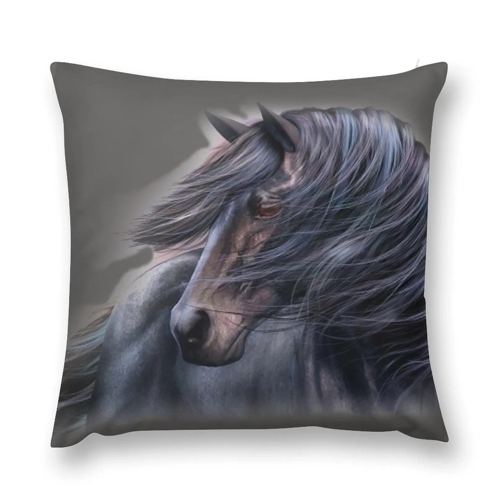 

The black horse Throw Pillow pillows decor home pillowcases for sofa cushions Sofa Cover pillow