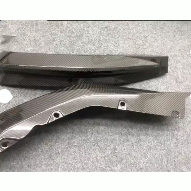 

Dry Carbon Fiber Rear Bumper Lip Wrap with Diffuser Corners 2021+ for G80 M3 Body Parts