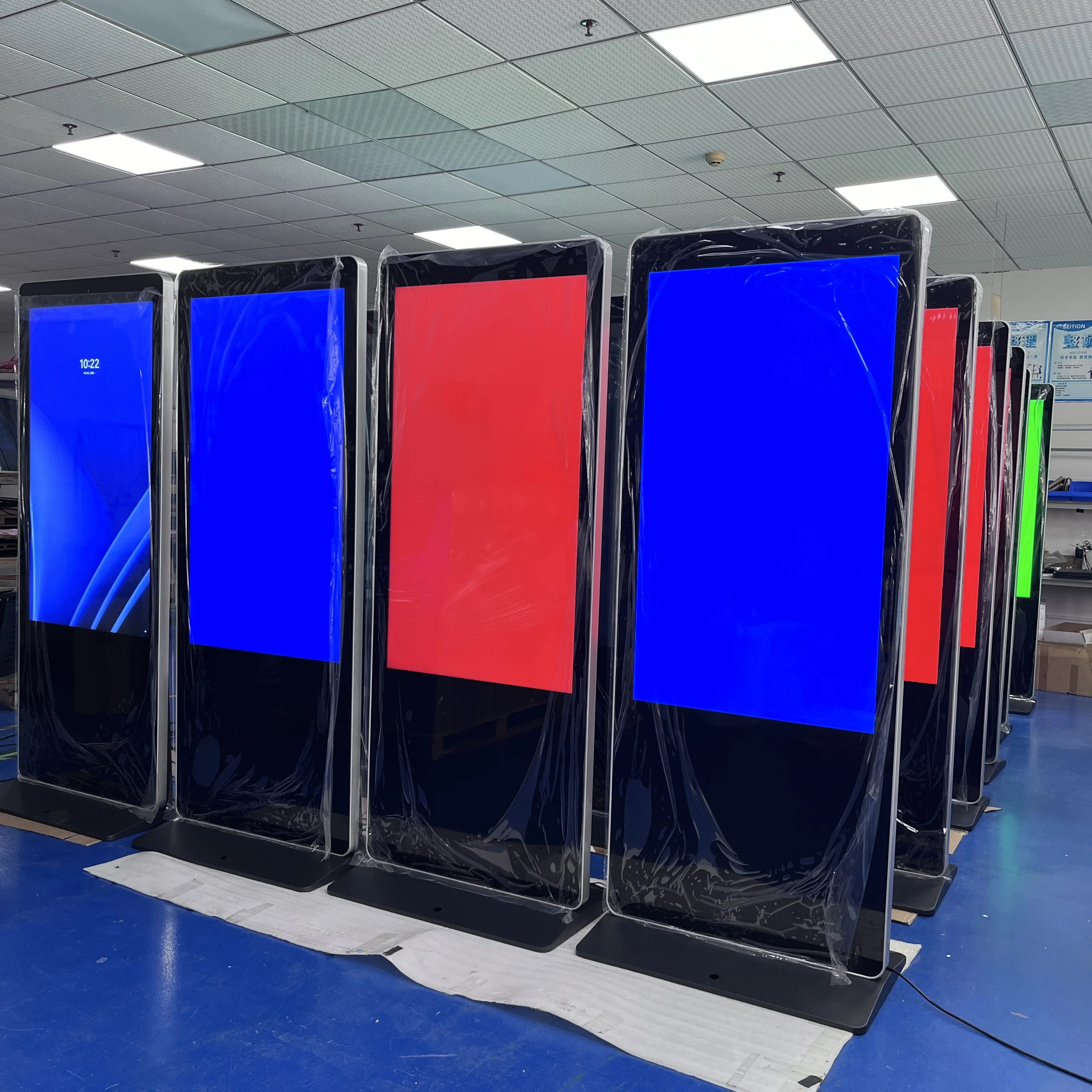 

4K Touch Vertical LCD Advertising Screen Intelligent Indoor/Outdoor Subway Elevator Airport Exhibition Hall OEM 1 Year
