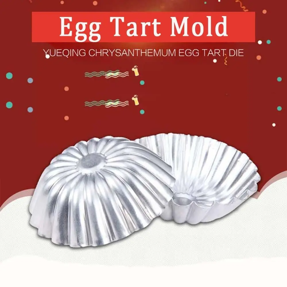 Non-stick Pudding Cupcake Cake Aluminium Baking Tart Mold Egg Tart Mold Baking Mould Muffin Cup
