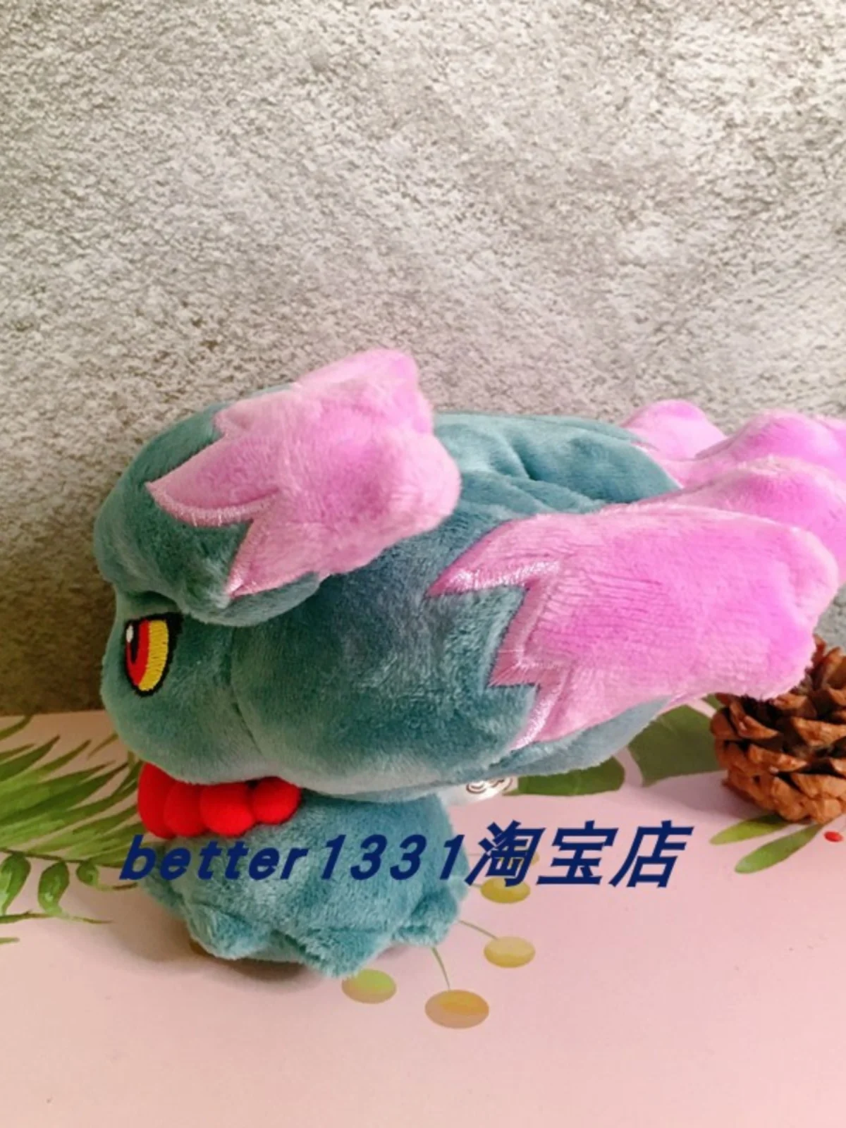 Pokemon Fit Plush Toys Mankey Misdreavus Samurott Lunatone Stuffed Doll Anime Pocket Monster Plush Toys