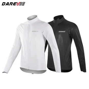 DAREVIE Jackets For Man Waterproof Anti UV Soft Men's Jackets Windproof Light Soft Anti Slip Raincoat Outdoor Cycling Jacket Man