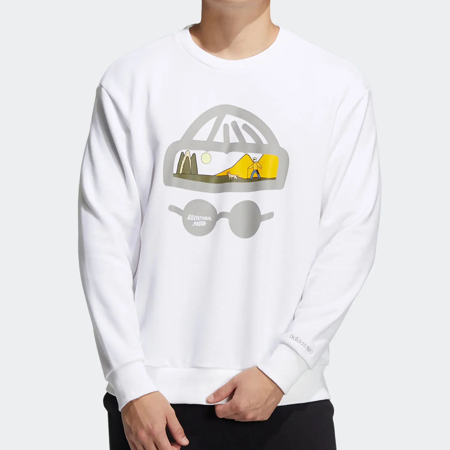 

Adidas Originals NEO Men's Round Neck Sweater HG6593