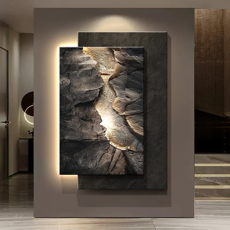 Luxury LED Sandstone Wall Lamp For Indoor Living Room Corridor Hallway Kitchen Hotel LustreHome Decoration Modern Mural Light