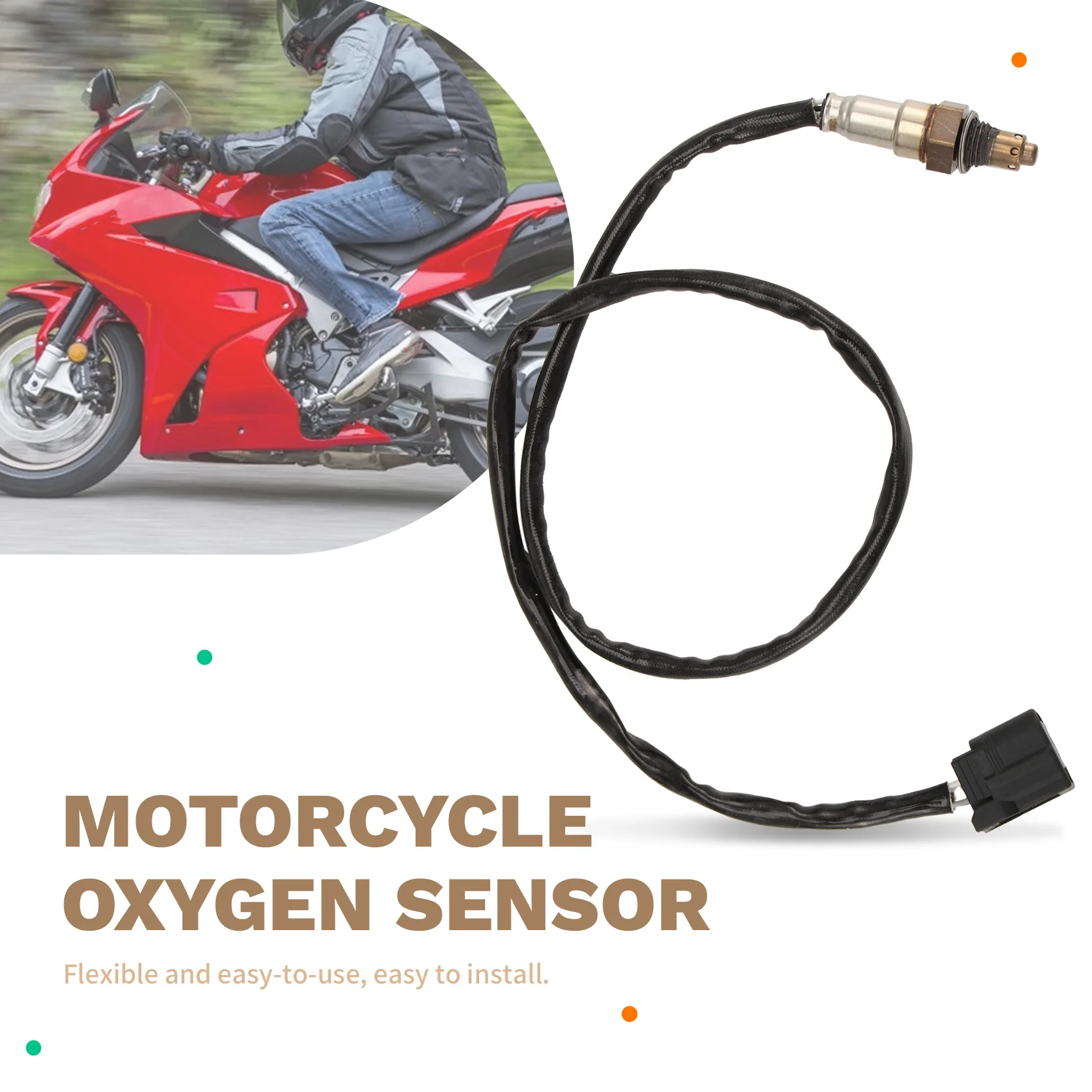 

Motorcycle O2 Sensor For Honda Motorboat CBR650 VFR 800- AZD4001-HG007 Oxygen Sensor Replacement Part- AZD4001HG007