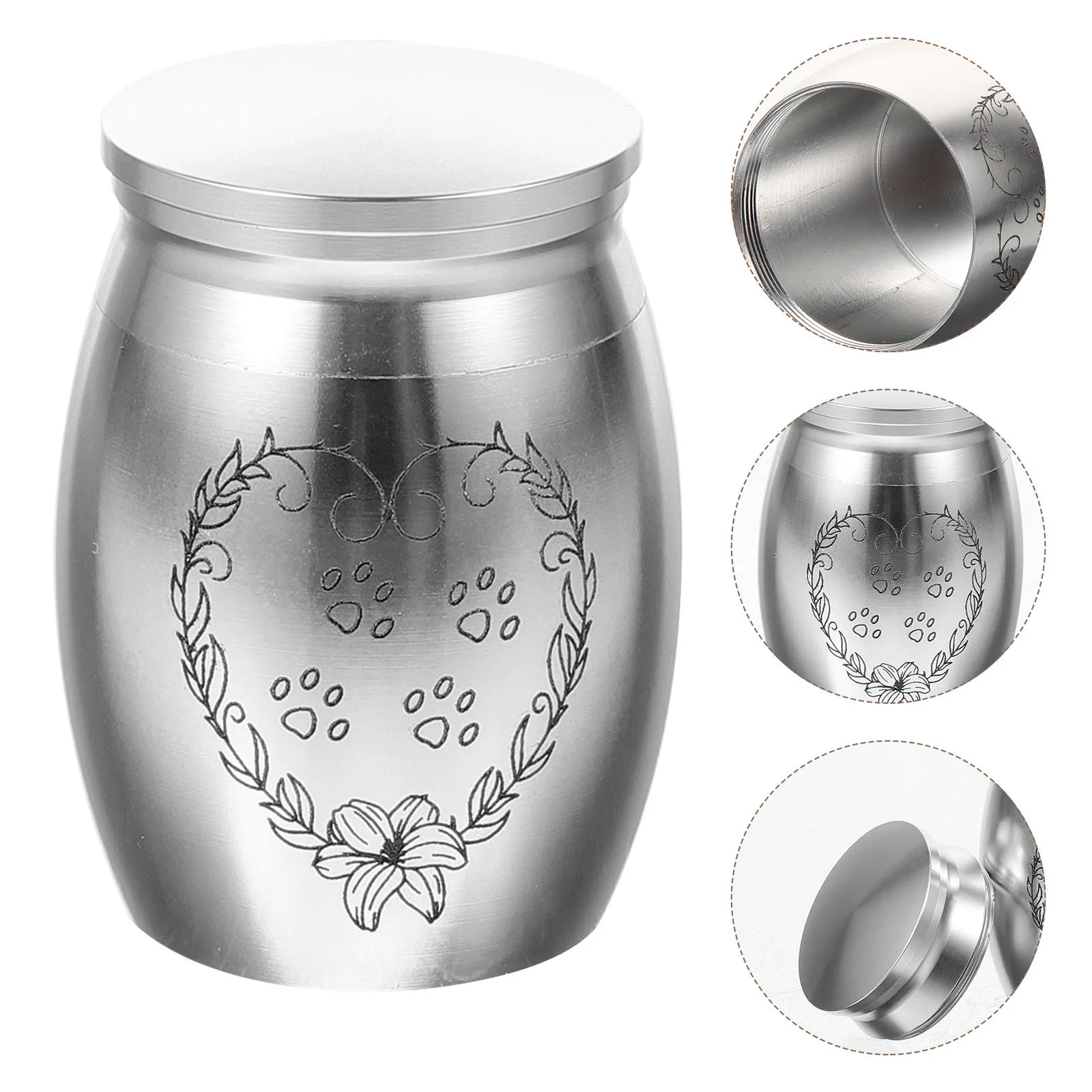 

Pet Cremation Urn Small Keepsake Urn for Cats Dogs Sealed Design Strong Structure Easy to Carry Pet Urns Dog Urns for Ashes