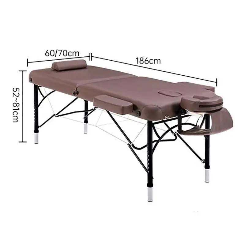 

Massage Folding Modern Portable Bed Luxury Cosmetic Beauty Massage Table Single Camastro Lettino Per Massaggi Salon Furniture