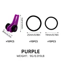 Purple-10pcs