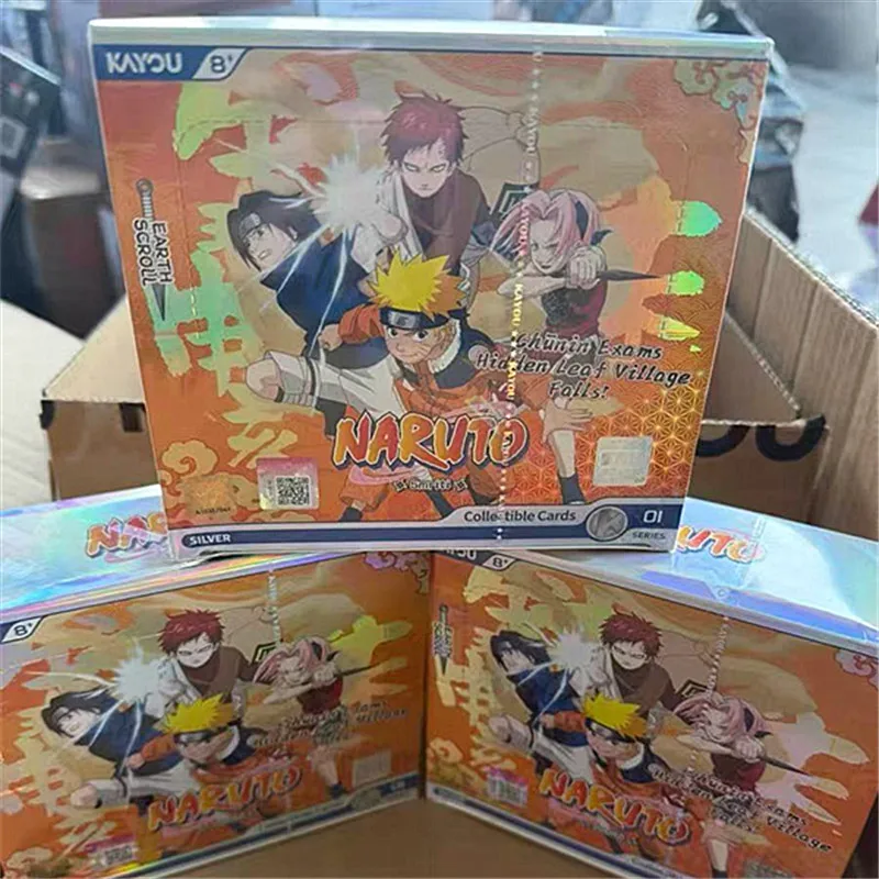 KAYOU Genuine Naruto T2W8 T4W6 English Version Anime Card Box Rare