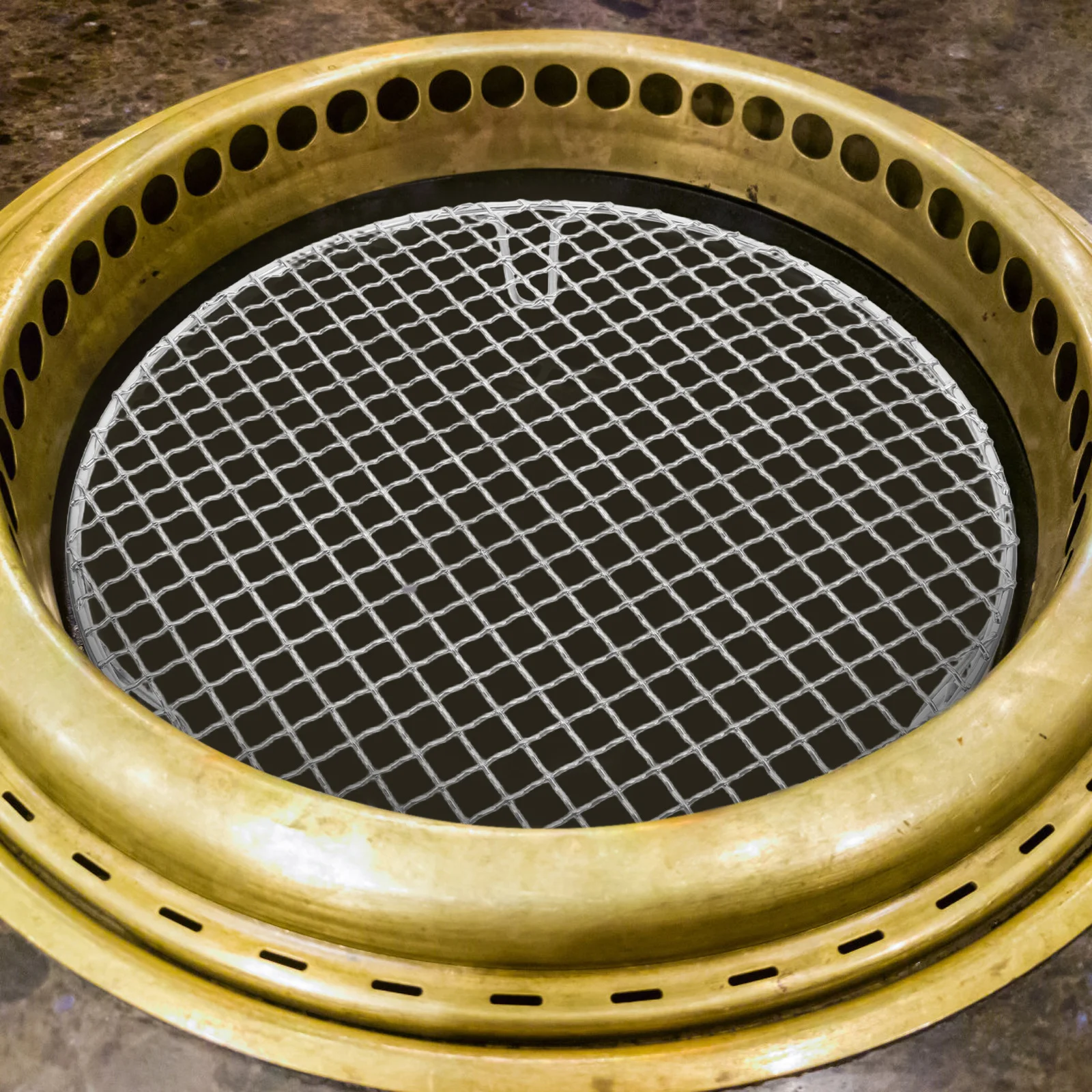 

Stainless Steel Round Barbecue Rack Charcoal Grill Elevated Cooking Grate for Outdoor Indoor Multi Purpose Steaming Cooling