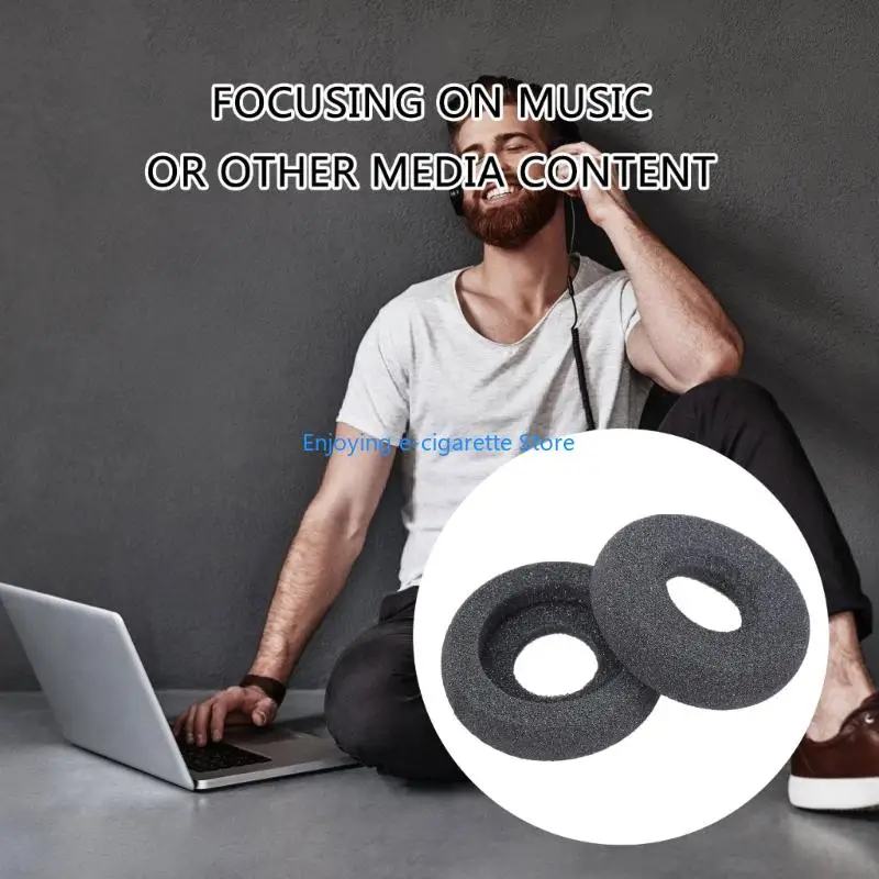 Schaum Kopfhörer Ohrpolster für Biz 1100 1500 GN2000 Headsets Kissen Abdeckung Ohrenschützer Y4QF – Detail 2