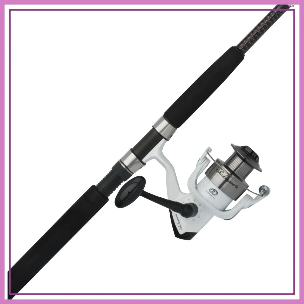 

7' Catfish Spinning Fishing Rod and Reel Combo, Ugly Tech Construction with Clear Tip Design, 2-Piece Moderate Fast Action Rod