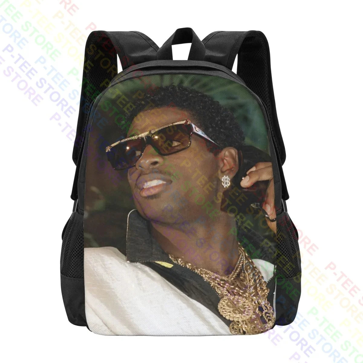 Neon Deion Sanders Prime Time Draft Day Falcons 49Ers CowboysBackpack Large Capacity Gym Sports Bag