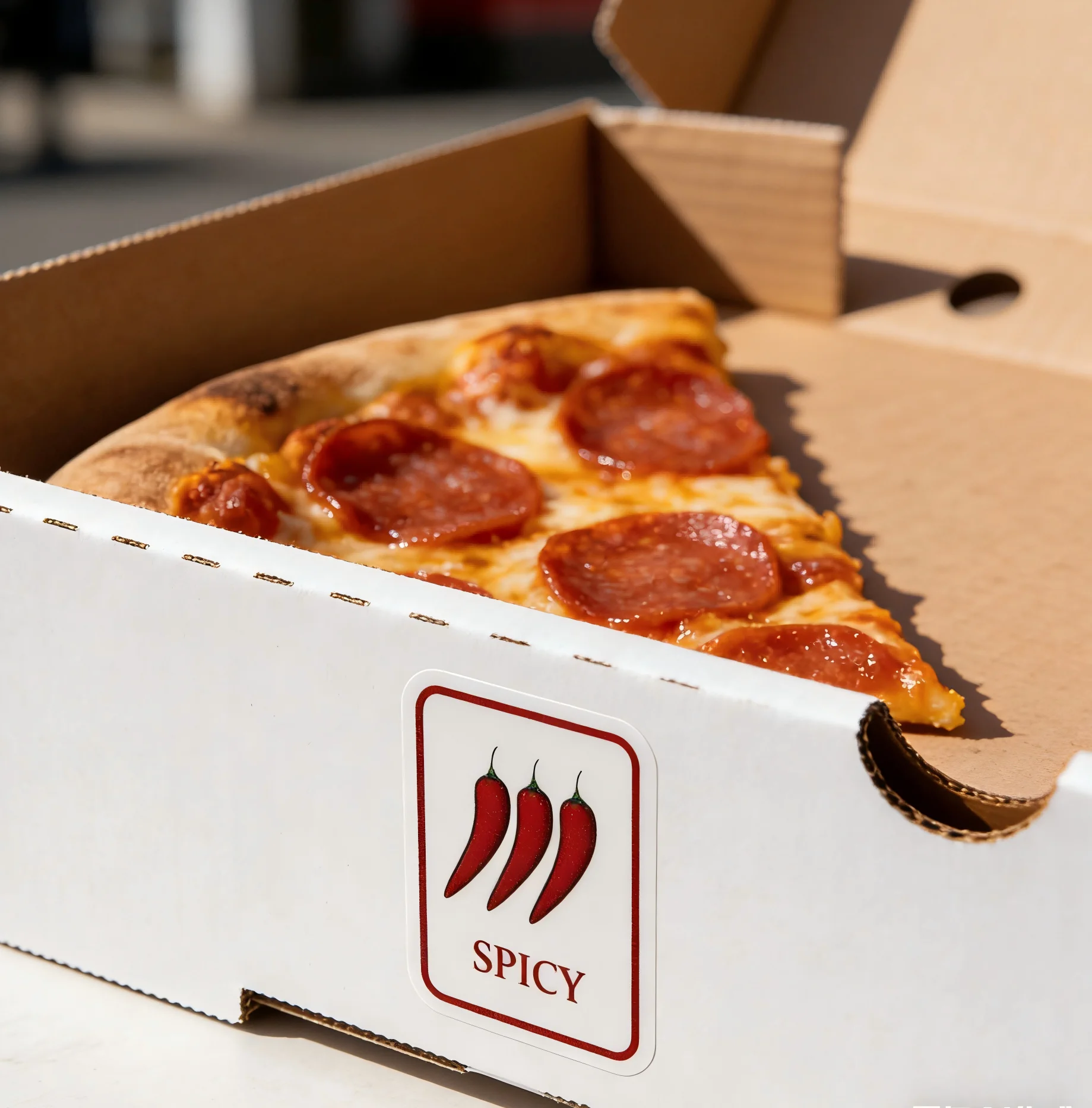 1/2*1.5 Inch Rode Chilipeper Stickers Zelfklevende Pittige Niveau Indicator Labels Pittige Stickers Supermarkt Food Warning Spi