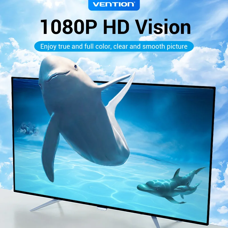 Удлинительный кабель Vention HDMI Micro Mini Кабель HDMI-HDMI Удлинитель 1080P «папа-мама» для монитора ТВ-проектора Удлинитель HDMI