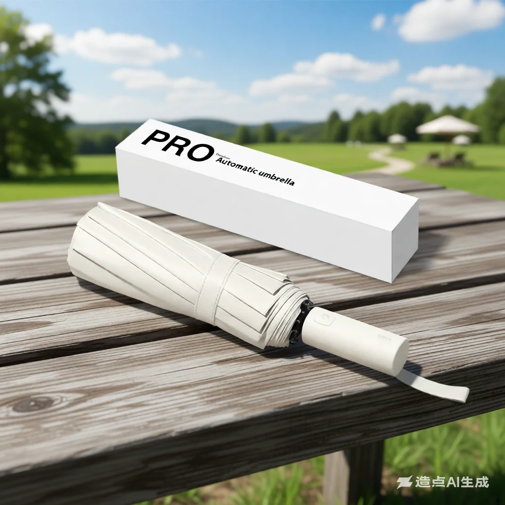 مظلة 24 ضلعًا شديدة التحمل مفتوحة/مغلقة مقاومة للرياح للجنسين قابلة للطي - حماية من الأشعة فوق البنفسجية 50+ من الأشعة فوق البنفسجية، متينة وري #1