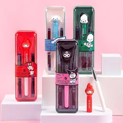 Sanrio pen learning stationery cute anime kuromi Cinnamoroll My melody cartoon student pen writing signature office gift