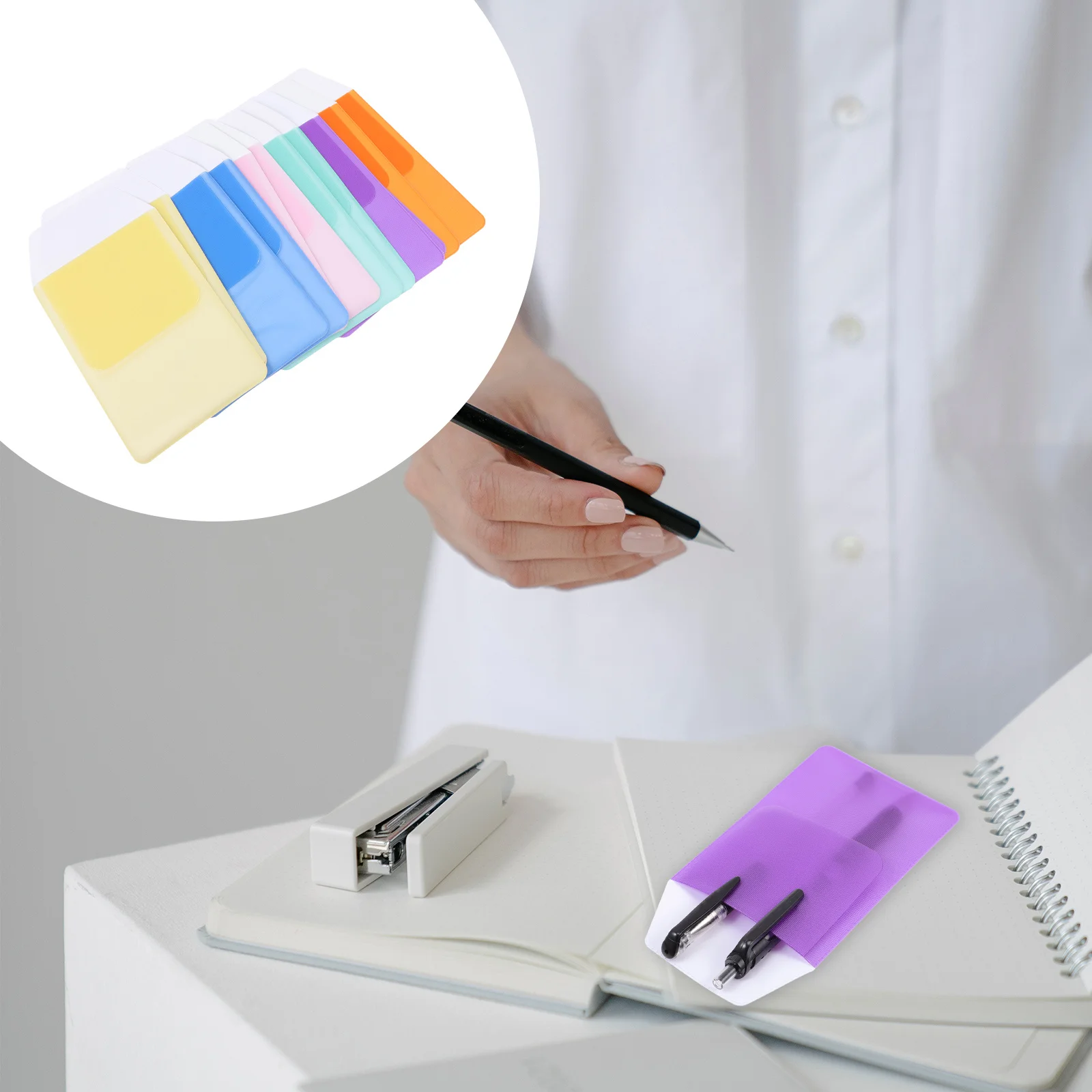 

12Pcs Affordable Medical Pen Bags PVC Storage Pencil Cases for Professionals Pen Inserting Bags Doctor Gifts