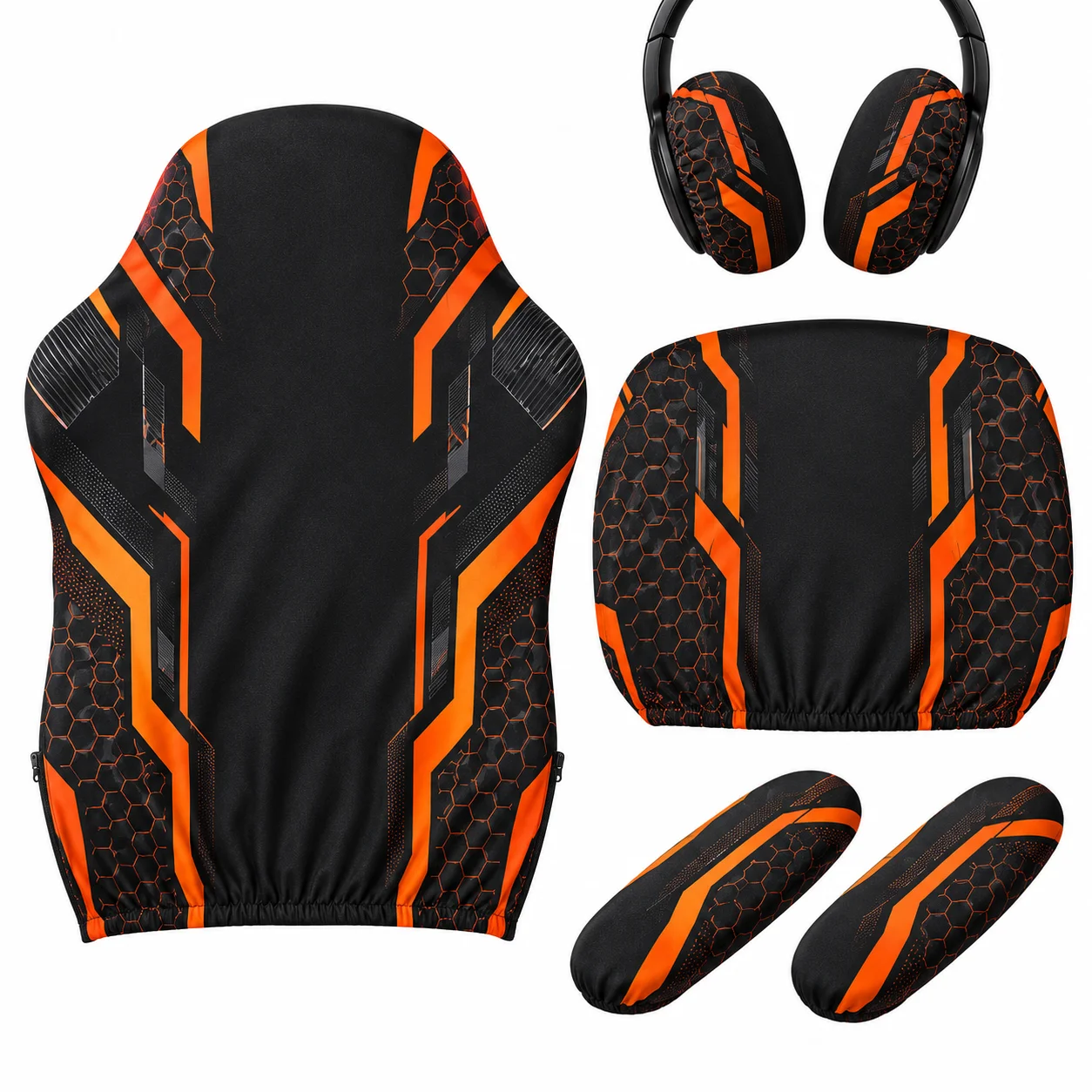 Custom Gaming Chair Covers Set - Gaming Accessories For Room ulasan dan harga