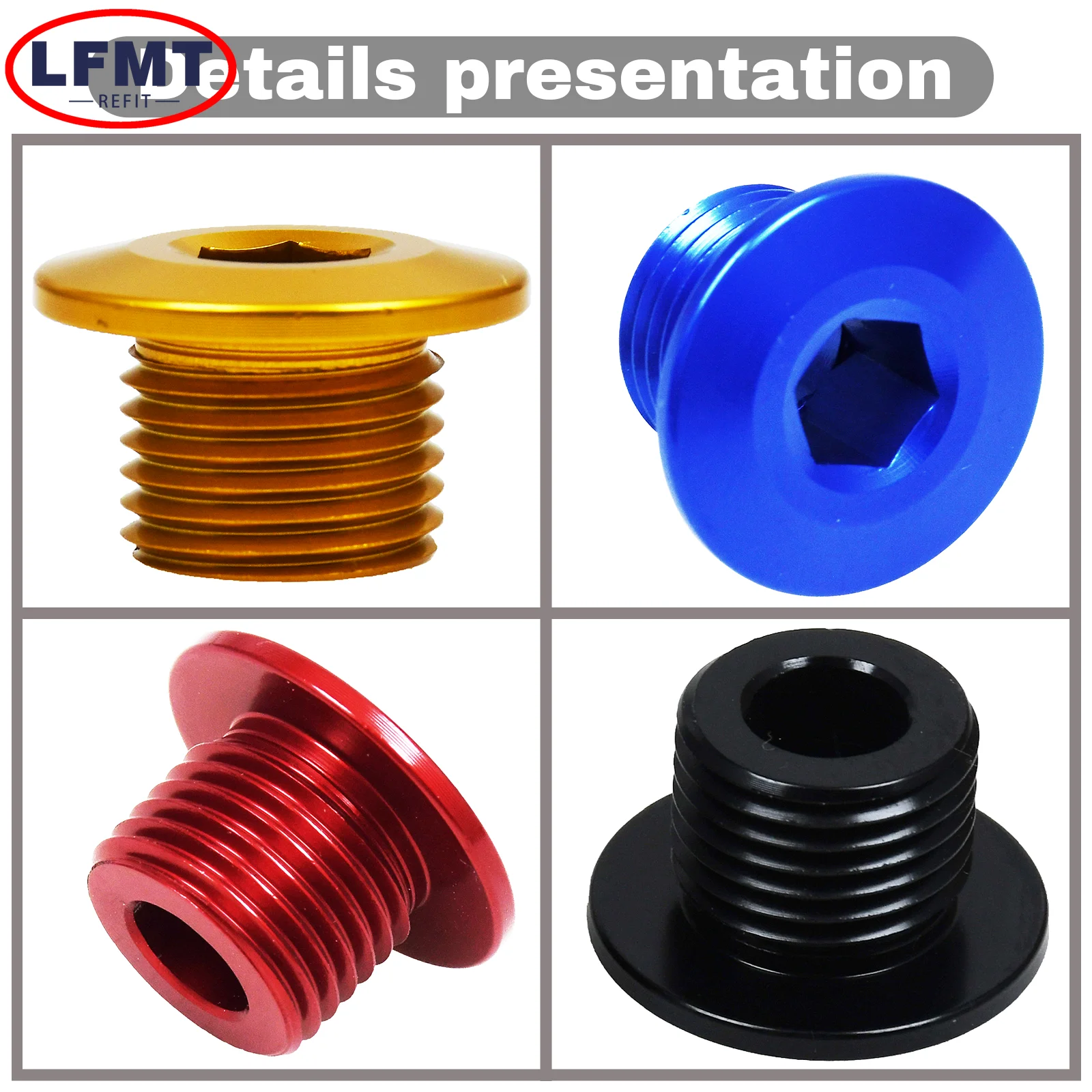 Motorcycle CNC Front Wheel Axle Bolt Nut For Sur-ron Sur ron Light Bee X/S/L1e For Segway X160 X260 Electric Universal Parts