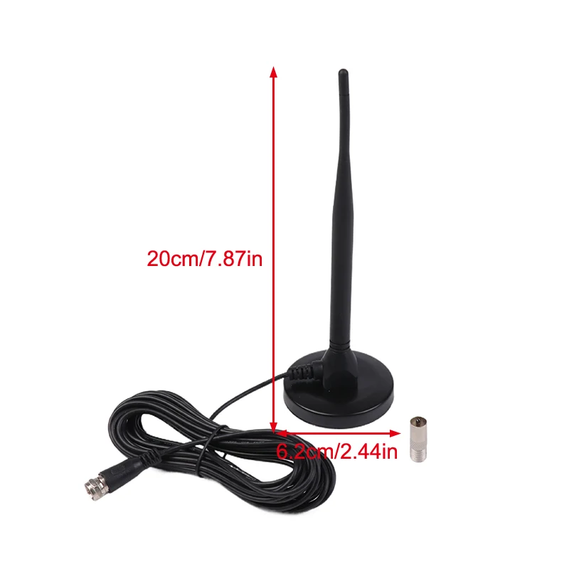 Antenna TV digitale 4G HD Amplificatore di segnale interno Ricevitore di segnale a lungo raggio Antenna digitale Router WIFI 5 metri