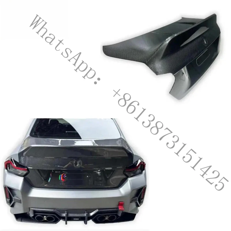 

Suitable Premium Lightweight Real Carbon Fiber Trunk Lid CSL Design Direct Bolt-On Upgrade Kit G87 M2 2023+ Vehicles