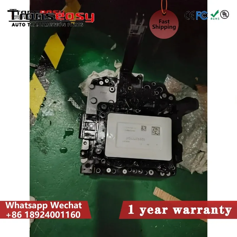 Brand New tcu with refurbished 02E927770AD 02E927770AQ valve body DQ250 DSG 6 Speed 02E 02E927770AJ Fits For VW AUDI SKODA