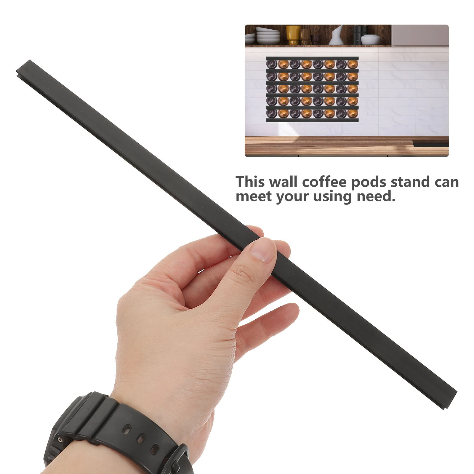 

6 Pcs Coffee Capsule Storage Rack for Capsules Large Capacity Holder Plastic Racks Sturdy Bag