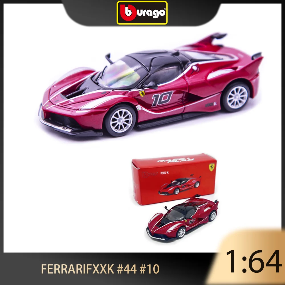 

New Bburago 1:64 Ferrari FXX K Static Alloy Premium Diecast Vehicle Model Toys, Collectible Display Piece Ship Now