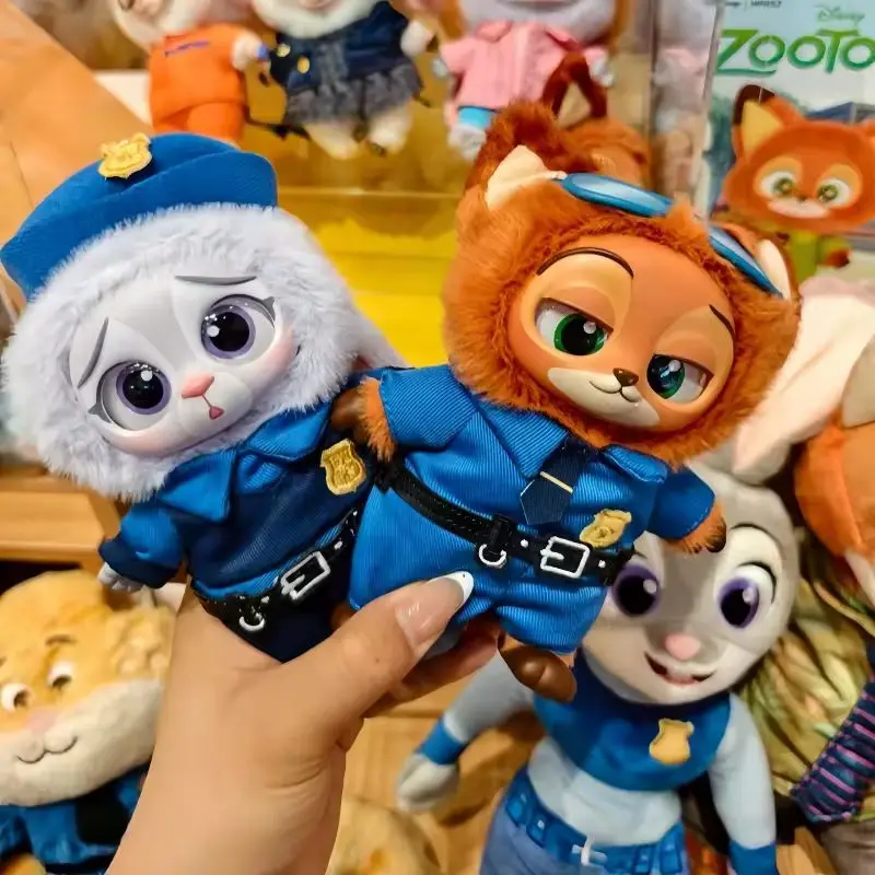 

Оригинальная серия Disney Zootopia, виниловая плюшевая подвеска, слепая коробка, аниме-фигурки, коллекция Джуди Ника, украшения, подарки на день рождения для детей
